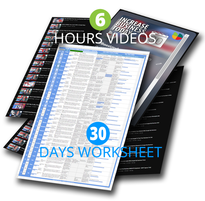 Google Business Profile 30 Day Worksheet & Action Plan